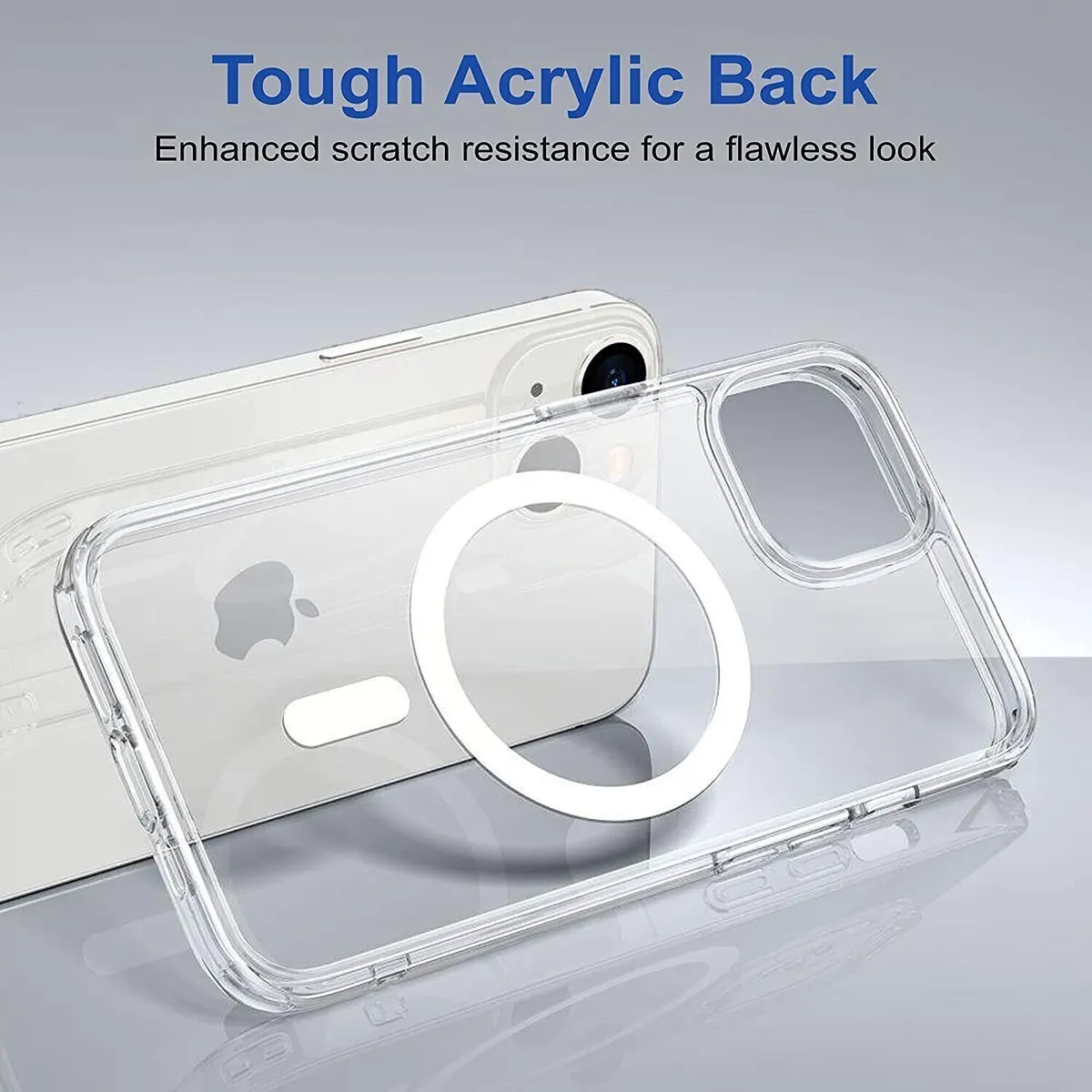 Micvir Back Cover for Apple iPhone 13 (Transparent, Camera Bump Protector, Pack of: 1) — image 4 of 5