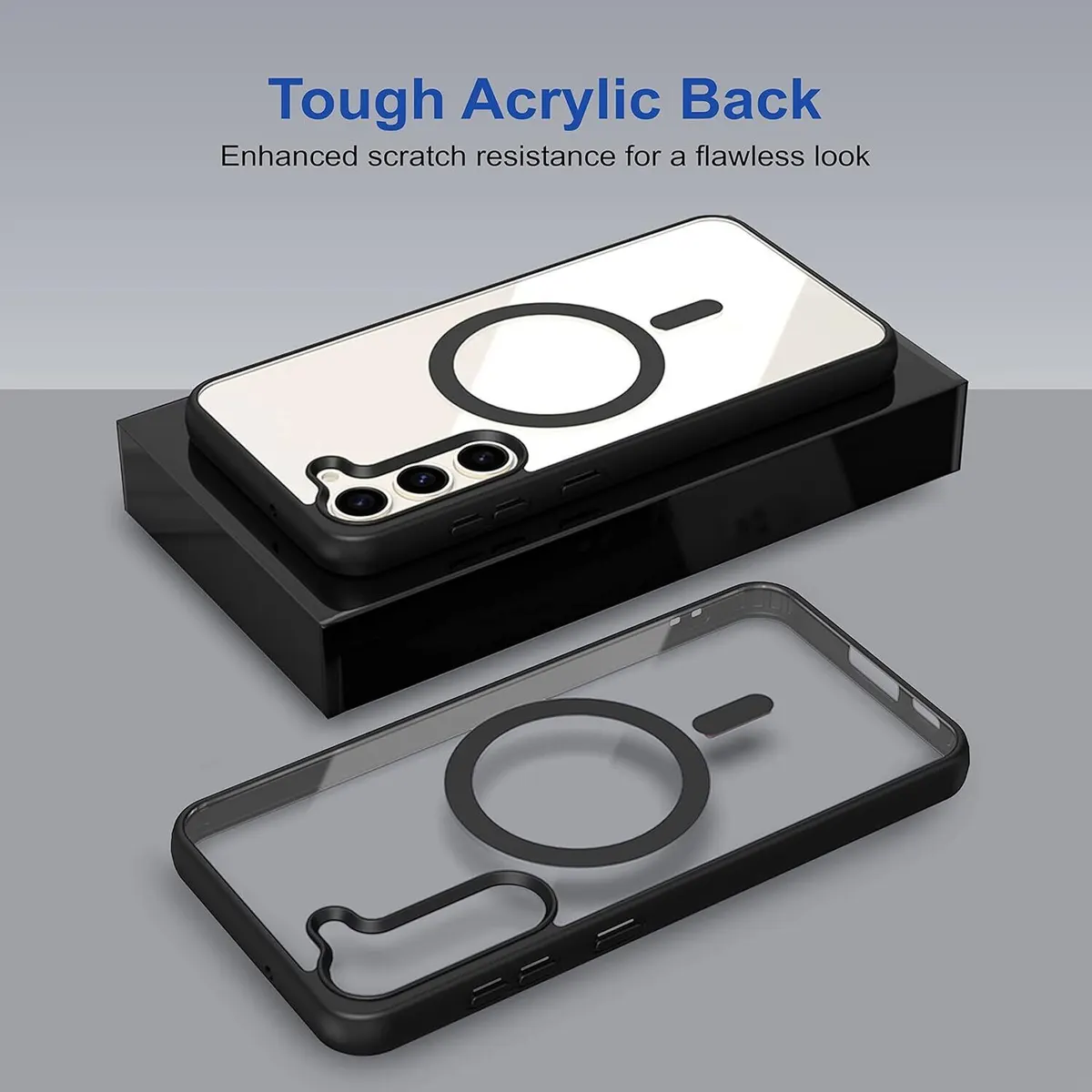Micvir Back Cover for Samsung Galaxy S23 5G (Black, Magsafe, Pack of: 1) — image 5 of 5