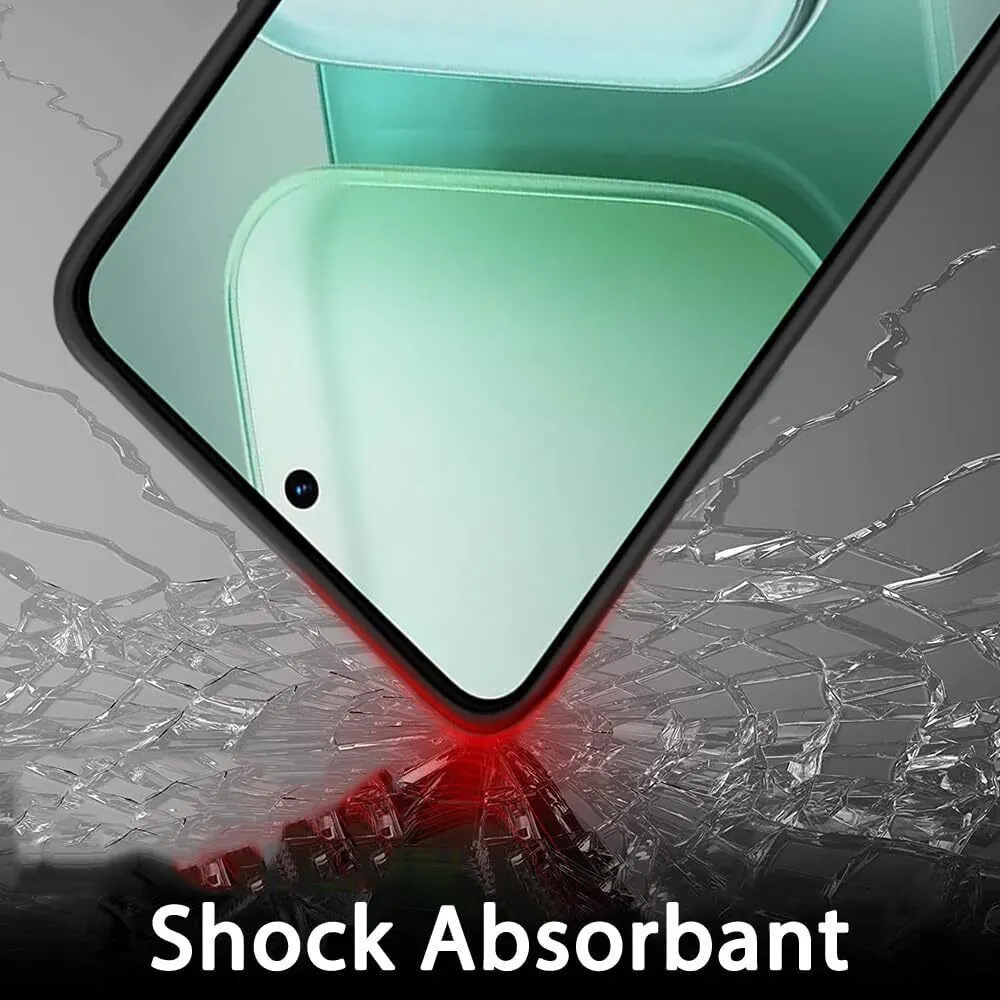 Micvir Back Cover for Redmi Note 13 Pro 5G (Black, Dual Protection, Silicon, Pack of: 1) — image 3 of 5