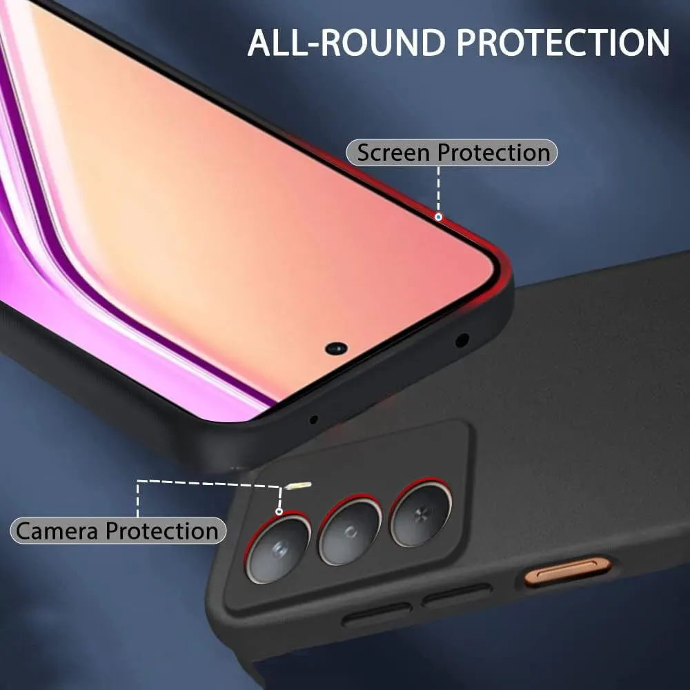 Micvir Back Cover for Realme Narzo 80 Lite 5G (Black, Dual Protection, Silicon, Pack of: 1) — image 2 of 4