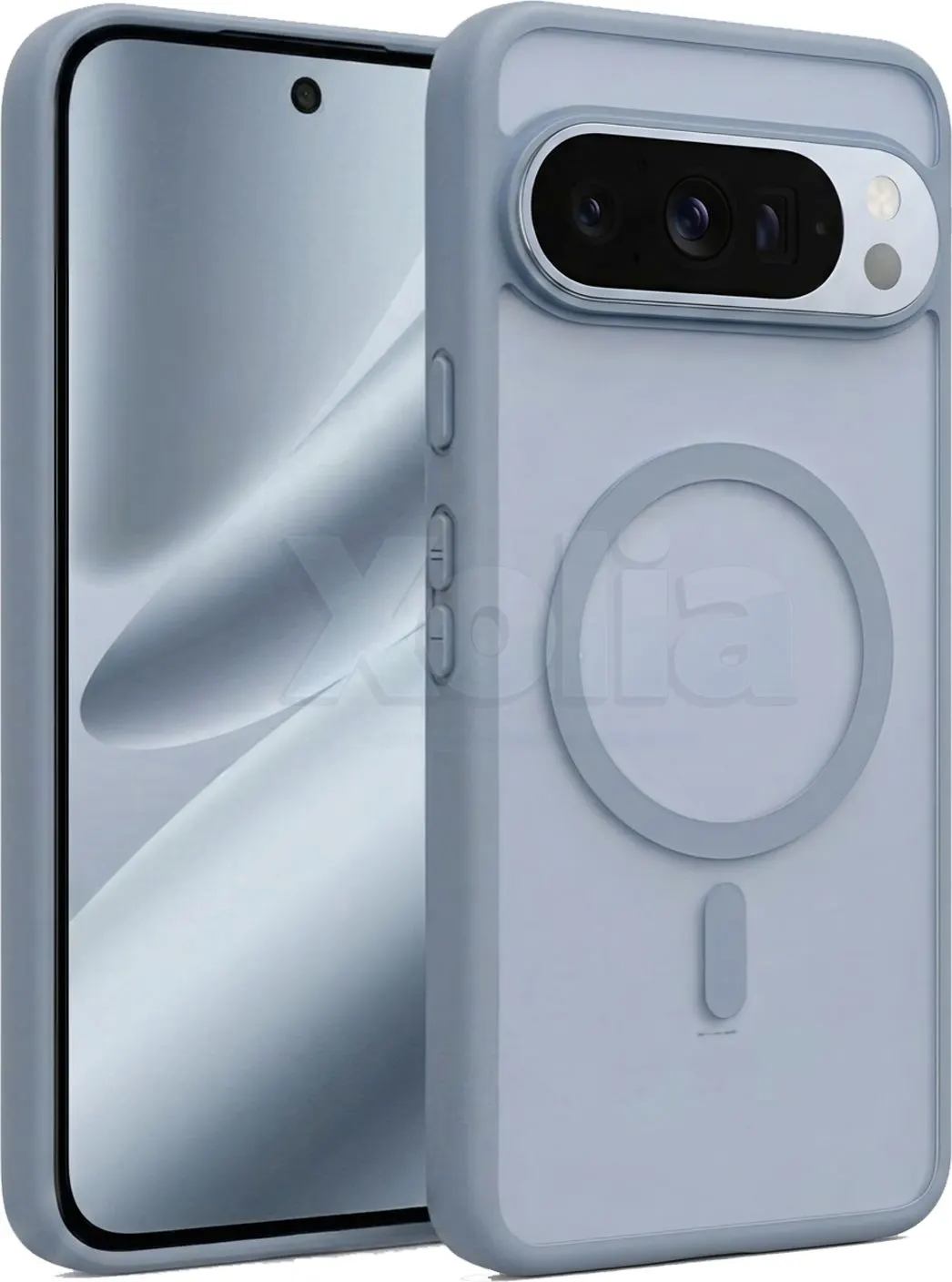 Xolia Back Cover for Google Pixel 10 Pro (Grey, Shock Proof, Polycarbonate, Silicon, Pack of: 1) — image 1 of 5