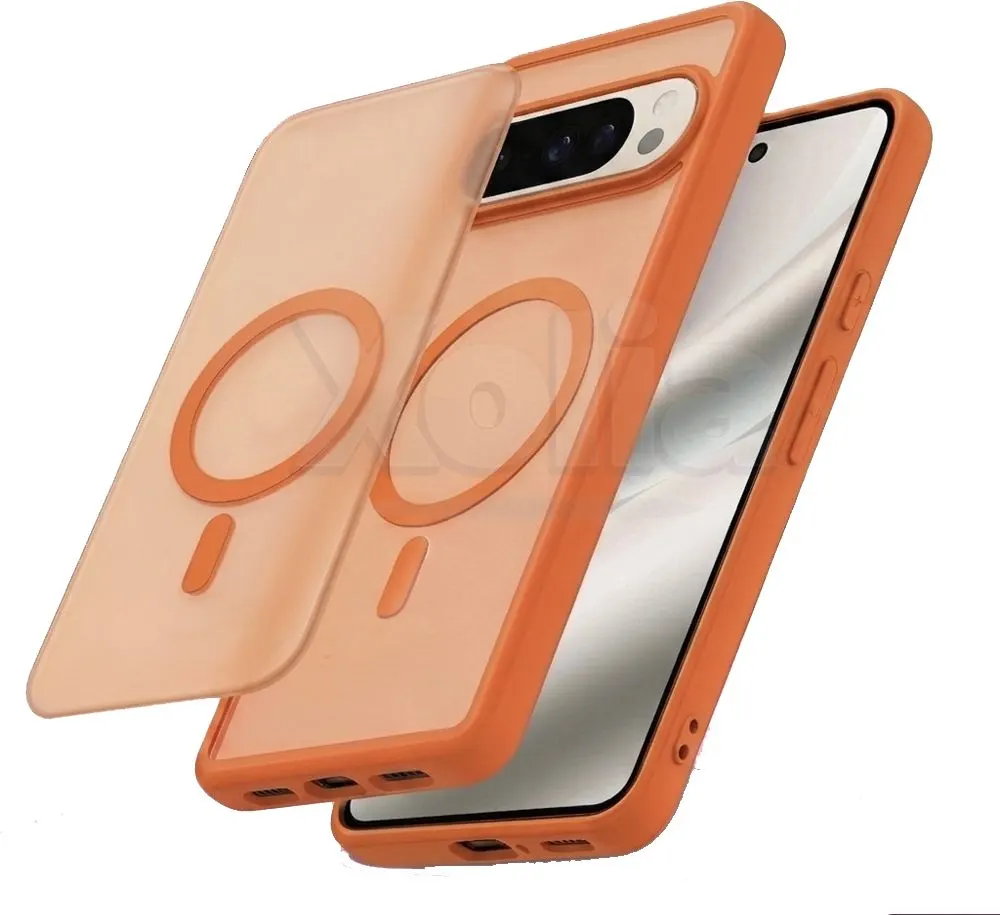 Xolia Back Cover for Google Pixel 10 Pro (Orange, Shock Proof, Polycarbonate, Silicon, Pack of: 1) — image 5 of 5