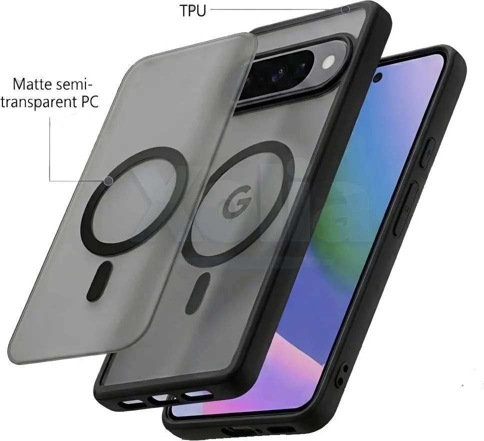 Xolia Back Cover for Google Pixel 10 (Black, Shock Proof, Polycarbonate, Silicon, Pack of: 1) — image 5 of 5
