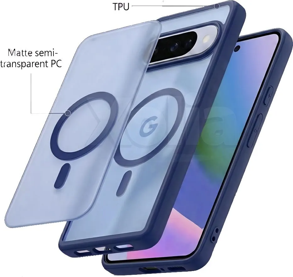 Xolia Back Cover for Google Pixel 10 (Blue, Shock Proof, Polycarbonate, Silicon, Pack of: 1) — image 5 of 5