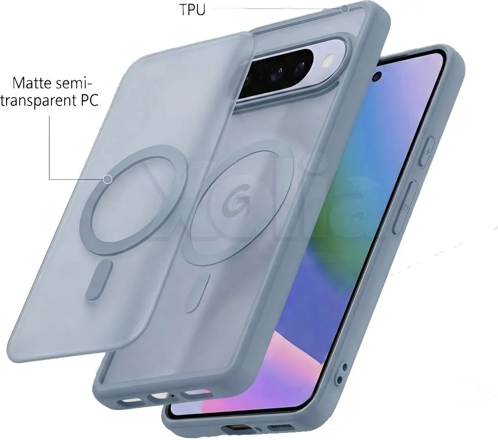 Xolia Back Cover for Google Pixel 10 (Grey, Shock Proof, Polycarbonate, Silicon, Pack of: 1) — image 5 of 5