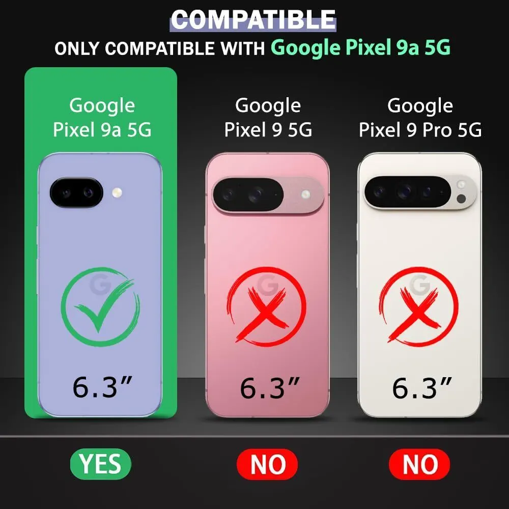 Xolia Back Cover for Google Pixel 9A (Black, Shock Proof, Polycarbonate, Silicon, Pack of: 1) — image 2 of 5