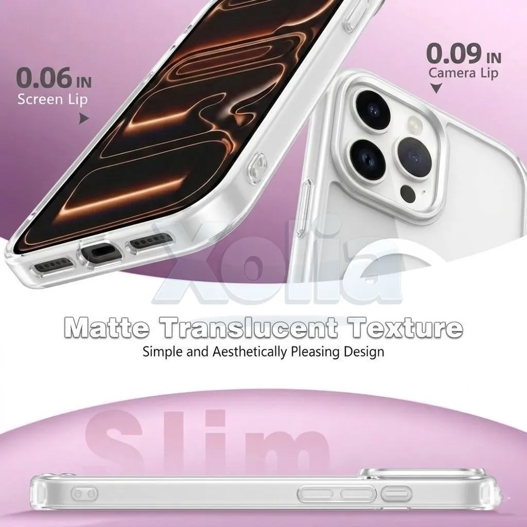 Xolia Back Cover for Apple iPhone 16 Pro (White, Shock Proof, Polycarbonate, Silicon, Pack of: 1) — image 3 of 5