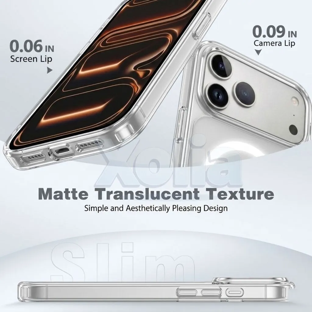 Xolia Back Cover for Apple iPhone 17 Pro Max (White, Shock Proof, Polycarbonate, Silicon, Pack of: 1) — image 3 of 5