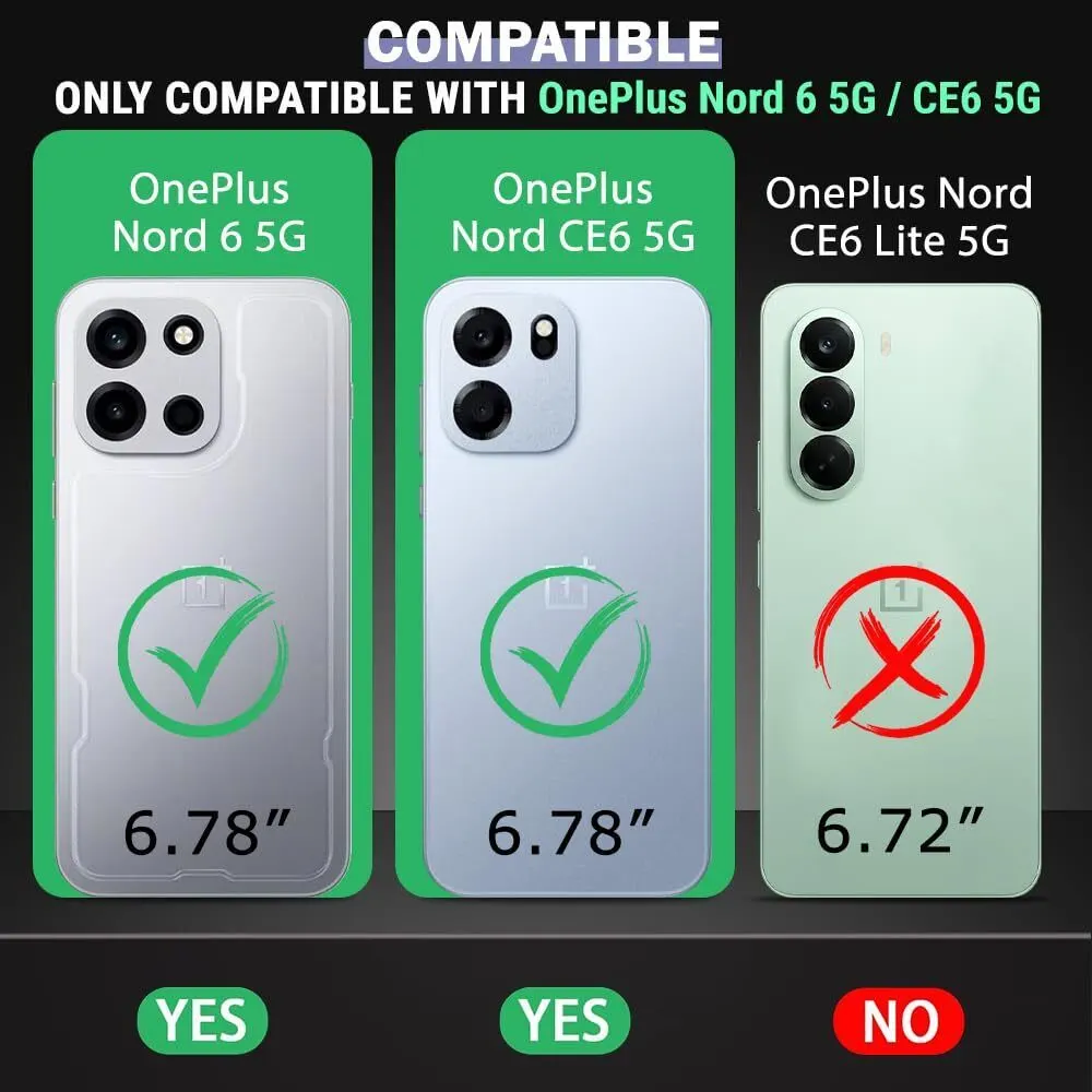 Xolia Back Cover for OnePlus Nord 6 5G (Black, Shock Proof, Polycarbonate, Silicon, Pack of: 1) — image 2 of 5