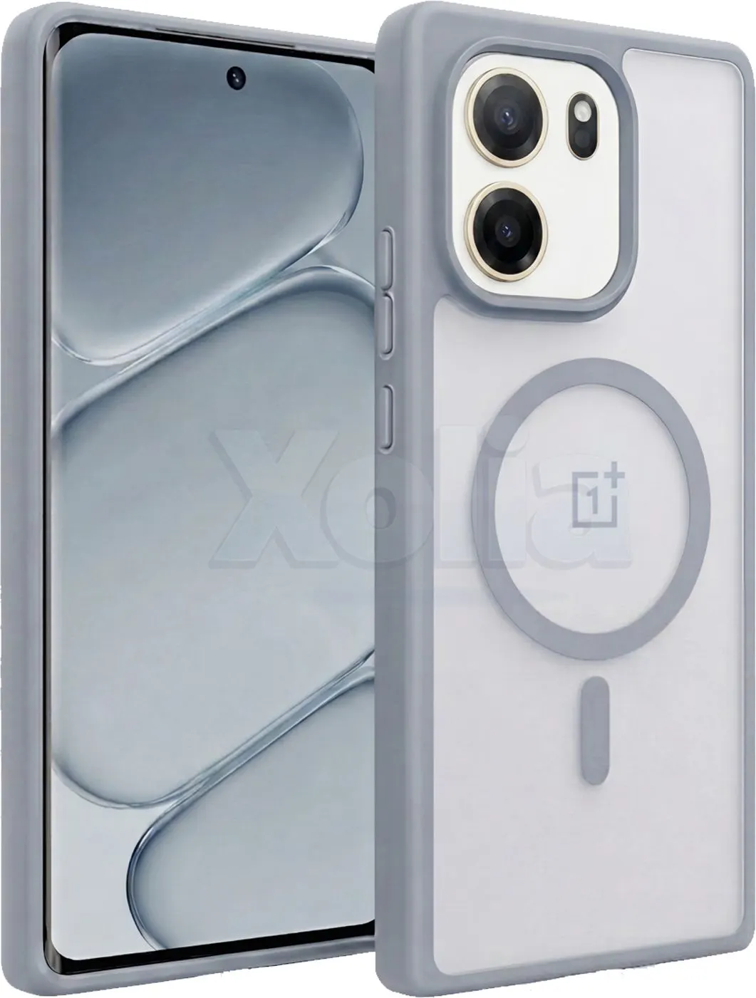 Xolia Back Cover for OnePlus Nord 6 5G (Grey, Shock Proof, Polycarbonate, Silicon, Pack of: 1)