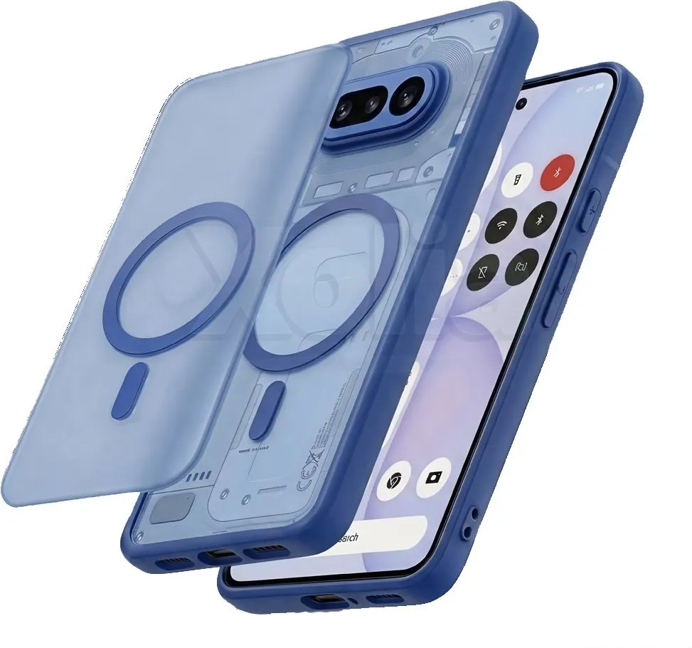 Xolia Back Cover for Nothing Phone 4a 5G (Blue, Shock Proof, Polycarbonate, Silicon, Pack of: 1) — image 5 of 5