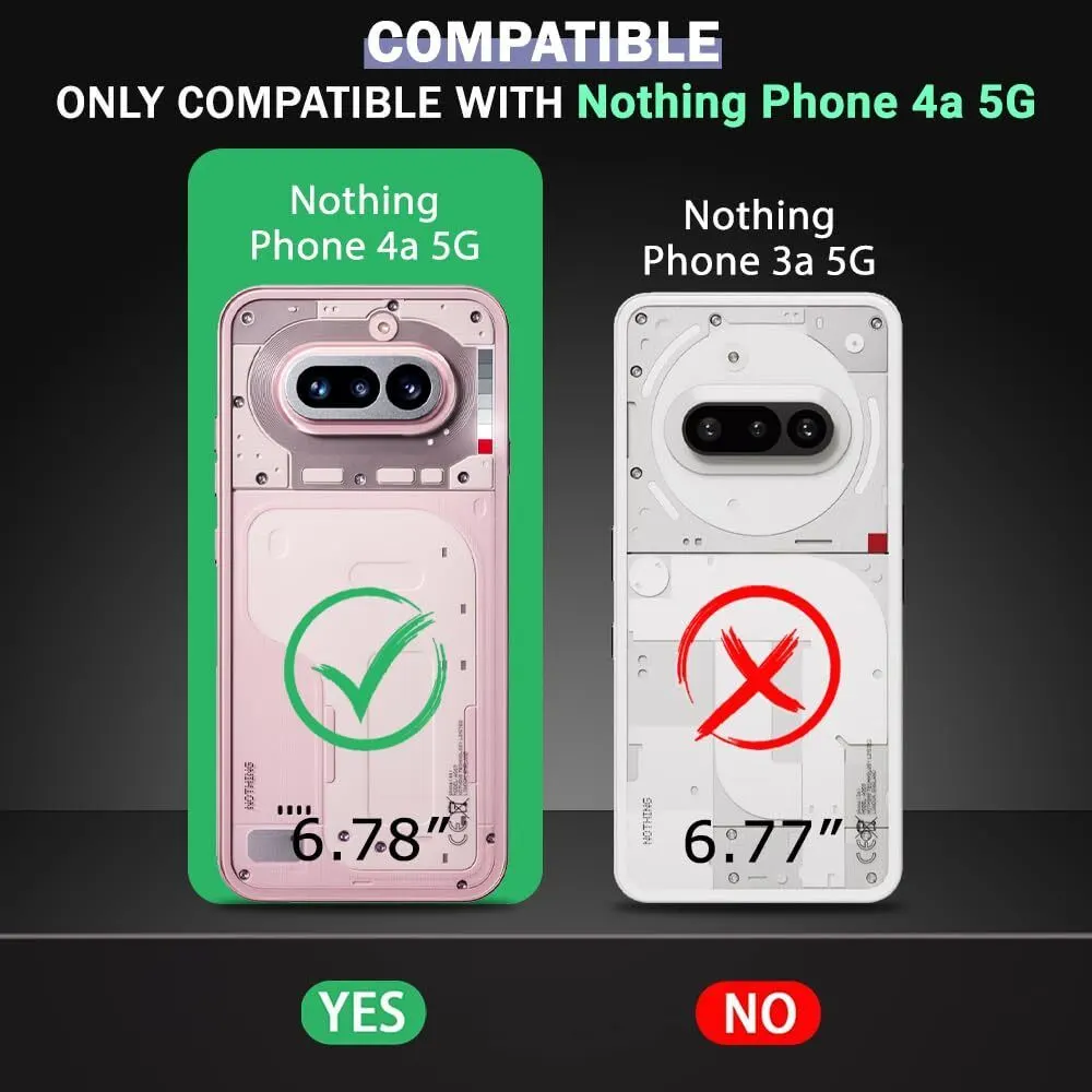 Xolia Back Cover for Nothing Phone 4a 5G (White, Shock Proof, Polycarbonate, Silicon, Pack of: 1) — image 2 of 5