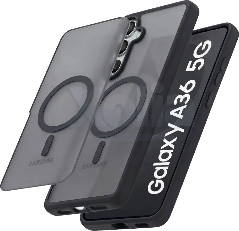 Xolia Back Cover for Samsung Galaxy A36 5G (Black, Shock Proof, Polycarbonate, Silicon, Pack of: 1) — image 5 of 5