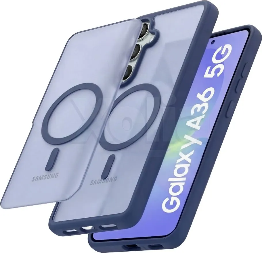 Xolia Back Cover for Samsung Galaxy A36 5G (Blue, Shock Proof, Polycarbonate, Silicon, Pack of: 1) — image 5 of 5