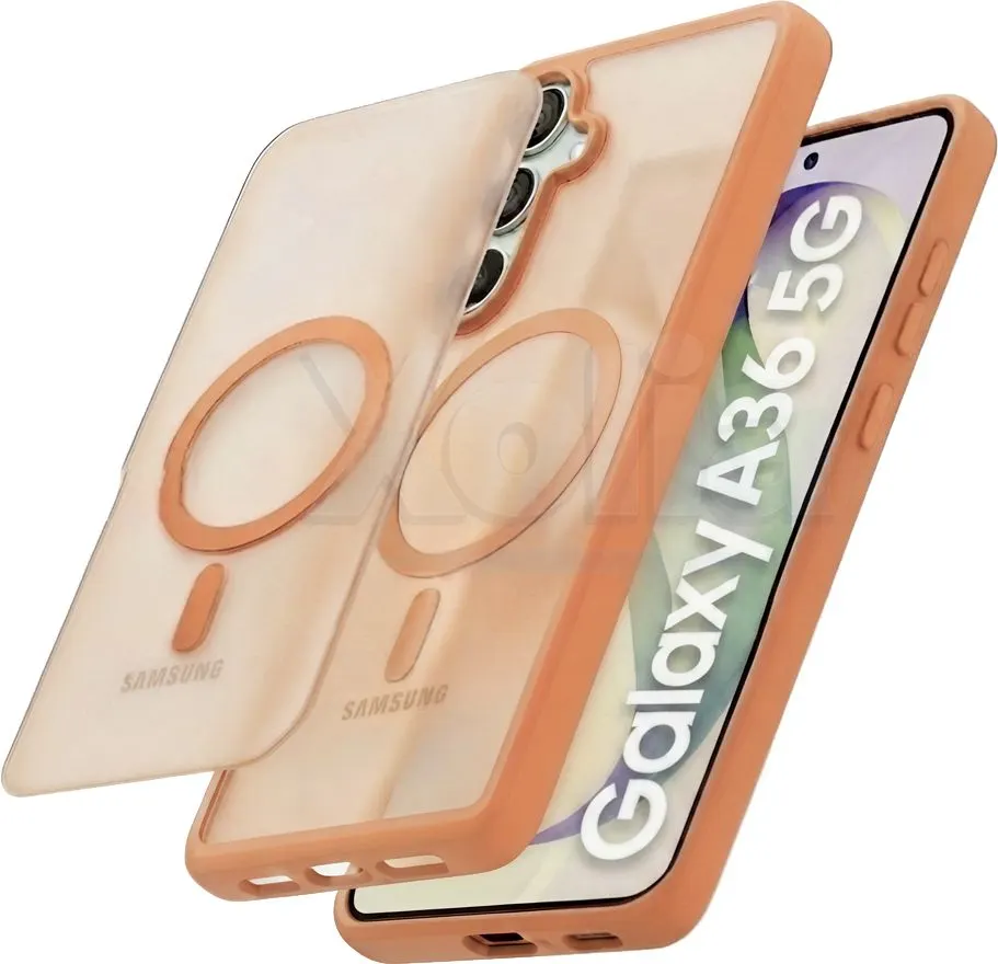 Xolia Back Cover for Samsung Galaxy A36 5G (Orange, Shock Proof, Polycarbonate, Silicon, Pack of: 1) — image 5 of 5