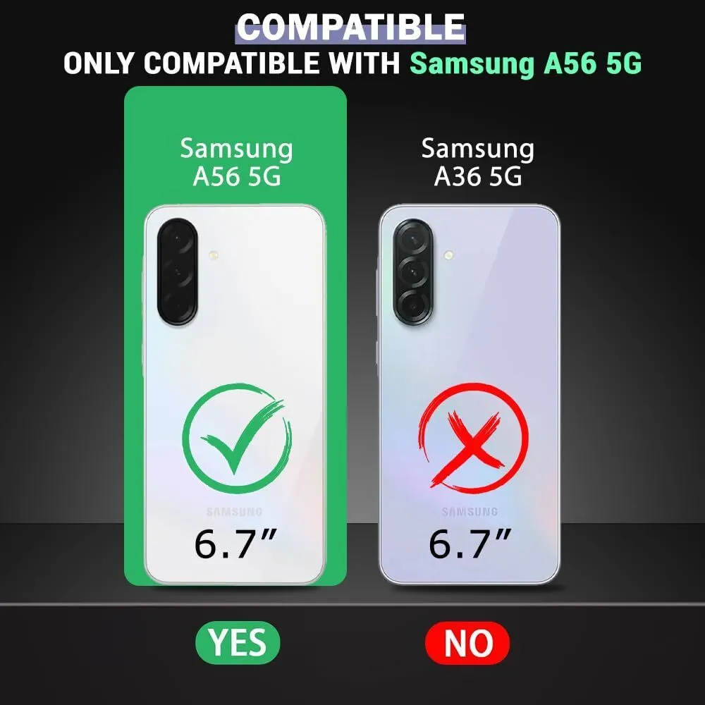 Xolia Back Cover for Samsung Galaxy A56 5G (Black, Shock Proof, Polycarbonate, Silicon, Pack of: 1) — image 2 of 5