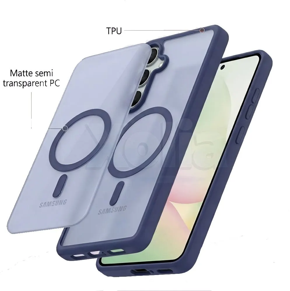 Xolia Back Cover for Samsung Galaxy A56 5G (Blue, Shock Proof, Polycarbonate, Silicon, Pack of: 1) — image 5 of 5
