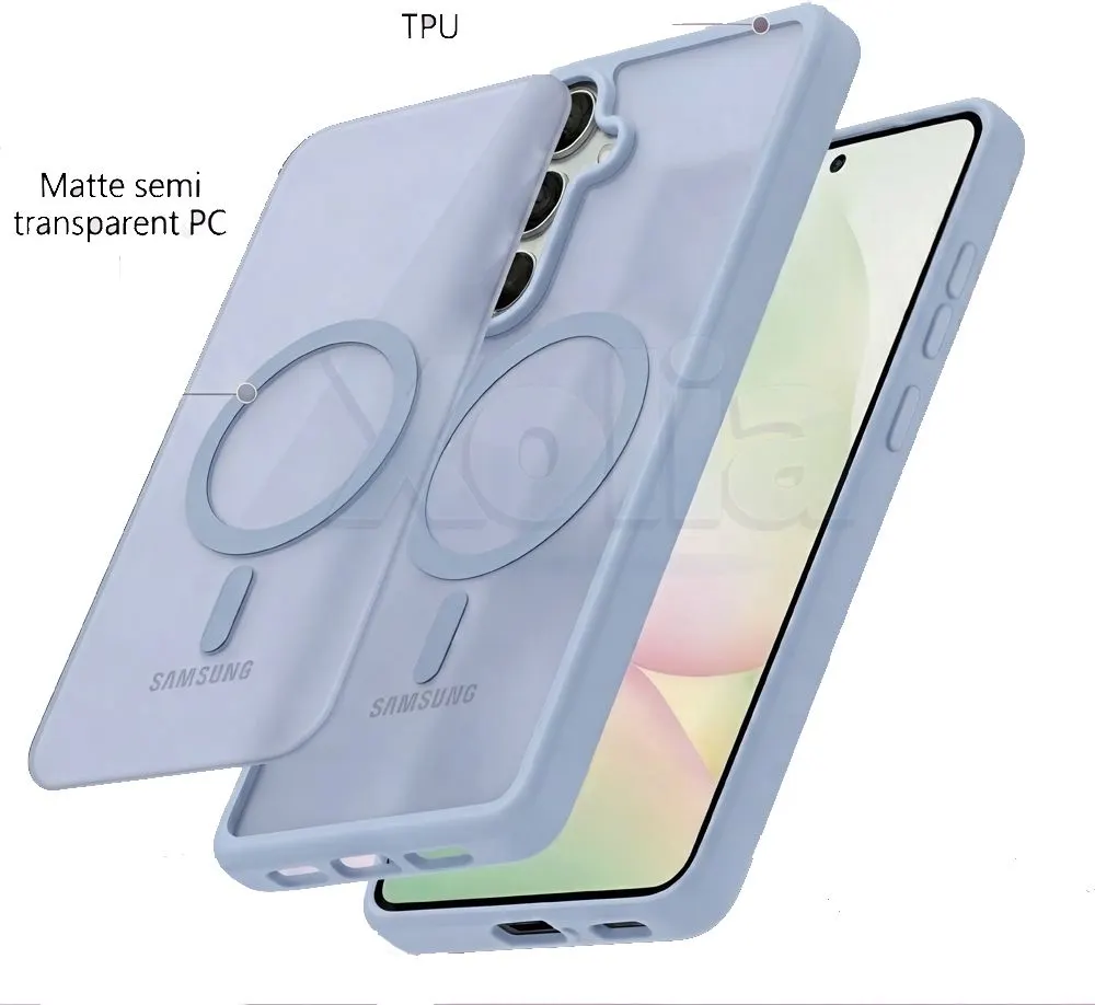 Xolia Back Cover for Samsung Galaxy A56 5G (Grey, Shock Proof, Polycarbonate, Silicon, Pack of: 1) — image 5 of 5