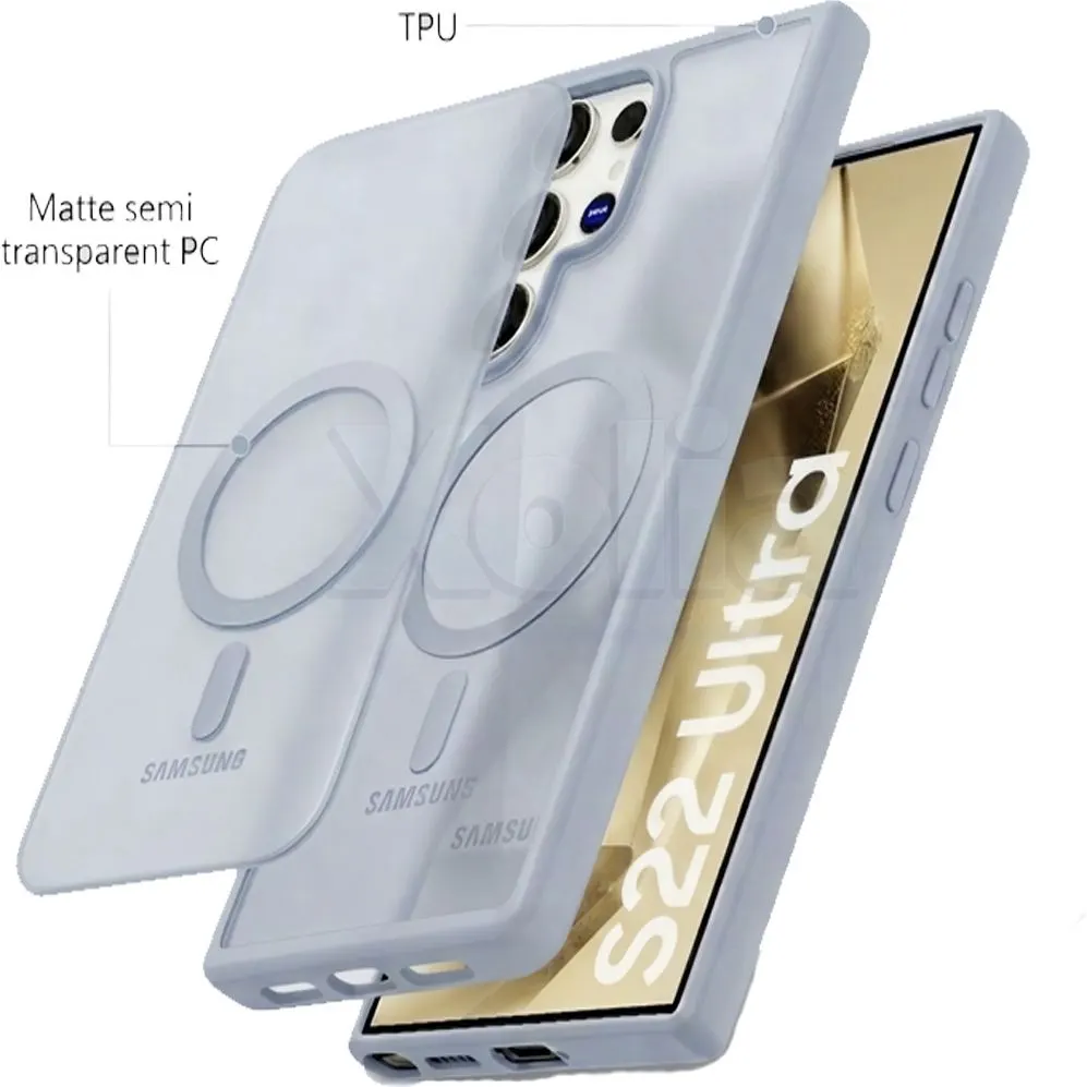 Xolia Back Cover for Samsung Galaxy S22 Ultra 5G (Grey, Shock Proof, Polycarbonate, Silicon, Pack of: 1) — image 5 of 5
