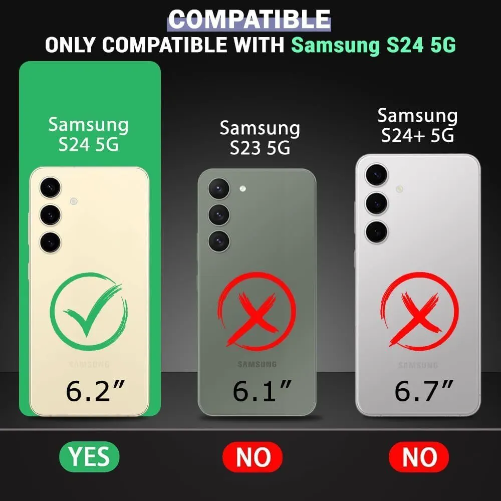 Xolia Back Cover for Samsung Galaxy S24 5G (Black, Shock Proof, Polycarbonate, Silicon, Pack of: 1) — image 2 of 5