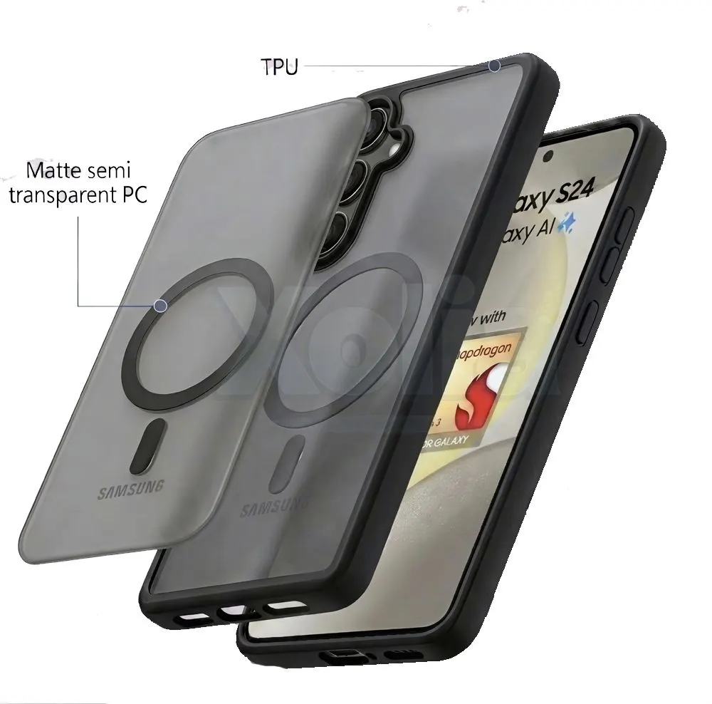 Xolia Back Cover for Samsung Galaxy S24 5G (Black, Shock Proof, Polycarbonate, Silicon, Pack of: 1) — image 5 of 5