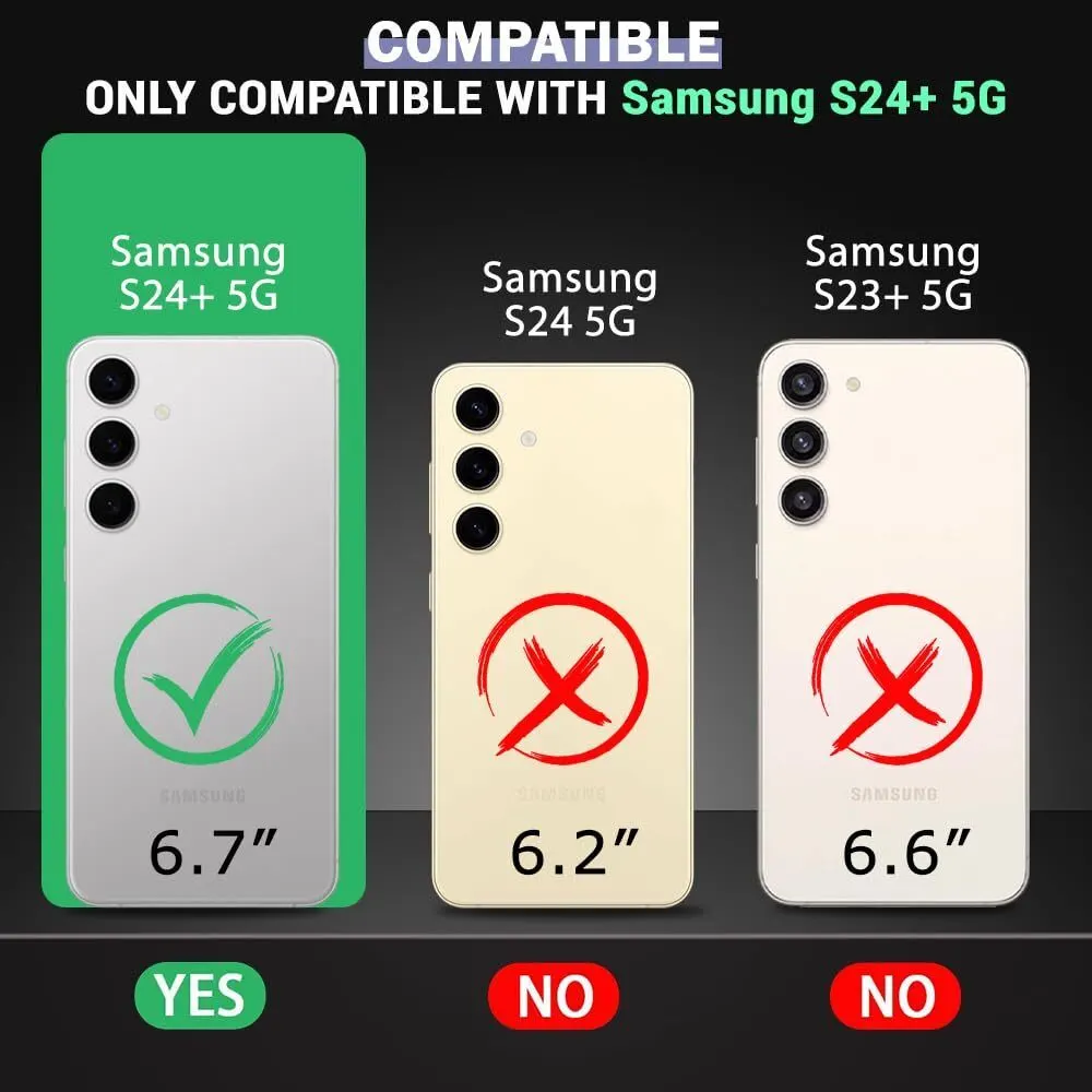 Xolia Back Cover for Samsung Galaxy S24 Plus 5G (Blue, Shock Proof, Polycarbonate, Silicon, Pack of: 1) — image 2 of 5