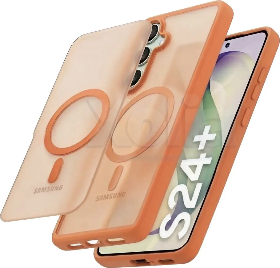 Xolia Back Cover for Samsung Galaxy S24 Plus 5G (Orange, Shock Proof, Polycarbonate, Silicon, Pack of: 1) — image 5 of 5