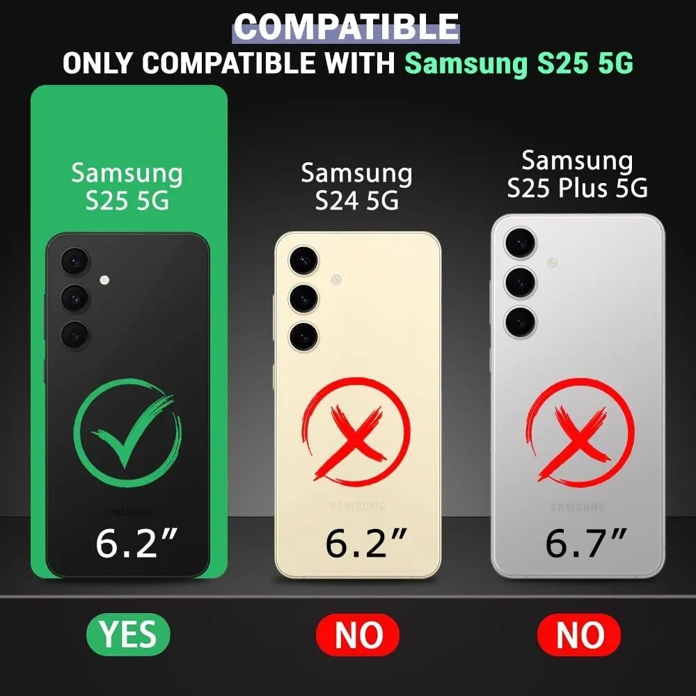 Xolia Back Cover for Samsung Galaxy S25 5G (Black, Shock Proof, Silicon, Polycarbonate, Pack of: 1) — image 2 of 5