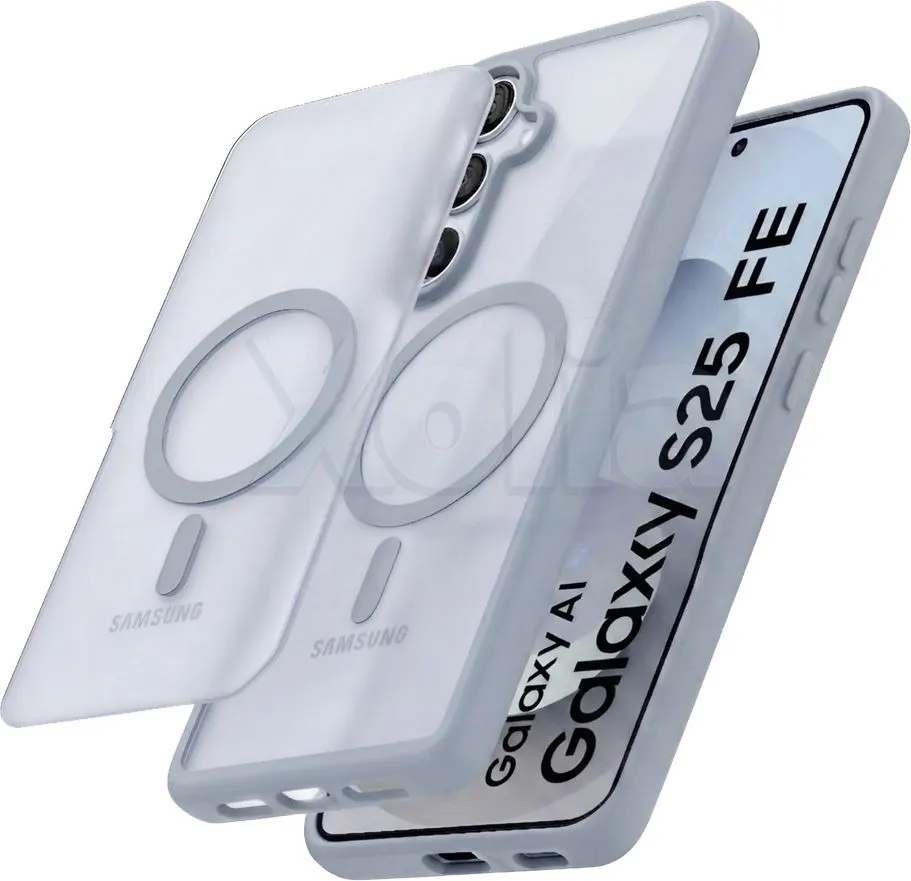 Xolia Back Cover for Samsung Galaxy S25 FE 5G (Grey, Shock Proof, Polycarbonate, Silicon, Pack of: 1) — image 5 of 5