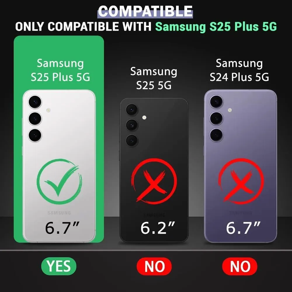 Xolia Back Cover for Samsung Galaxy S25 Plus 5G (Blue, Shock Proof, Polycarbonate, Silicon, Pack of: 1) — image 2 of 5