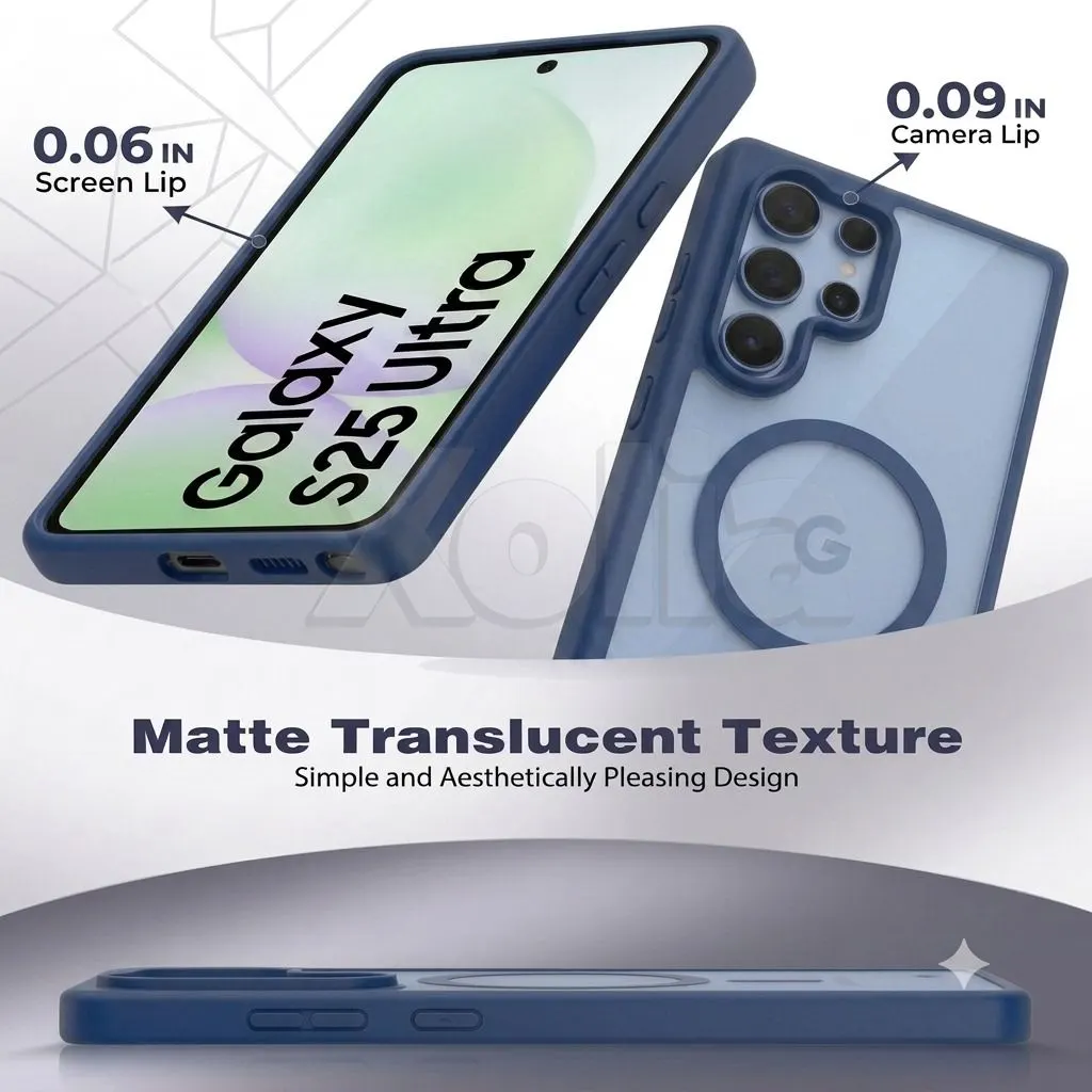 Xolia Back Cover for Samsung Galaxy S25 Ultra 5G (Blue, Shock Proof, Polycarbonate, Silicon, Pack of: 1) — image 3 of 5
