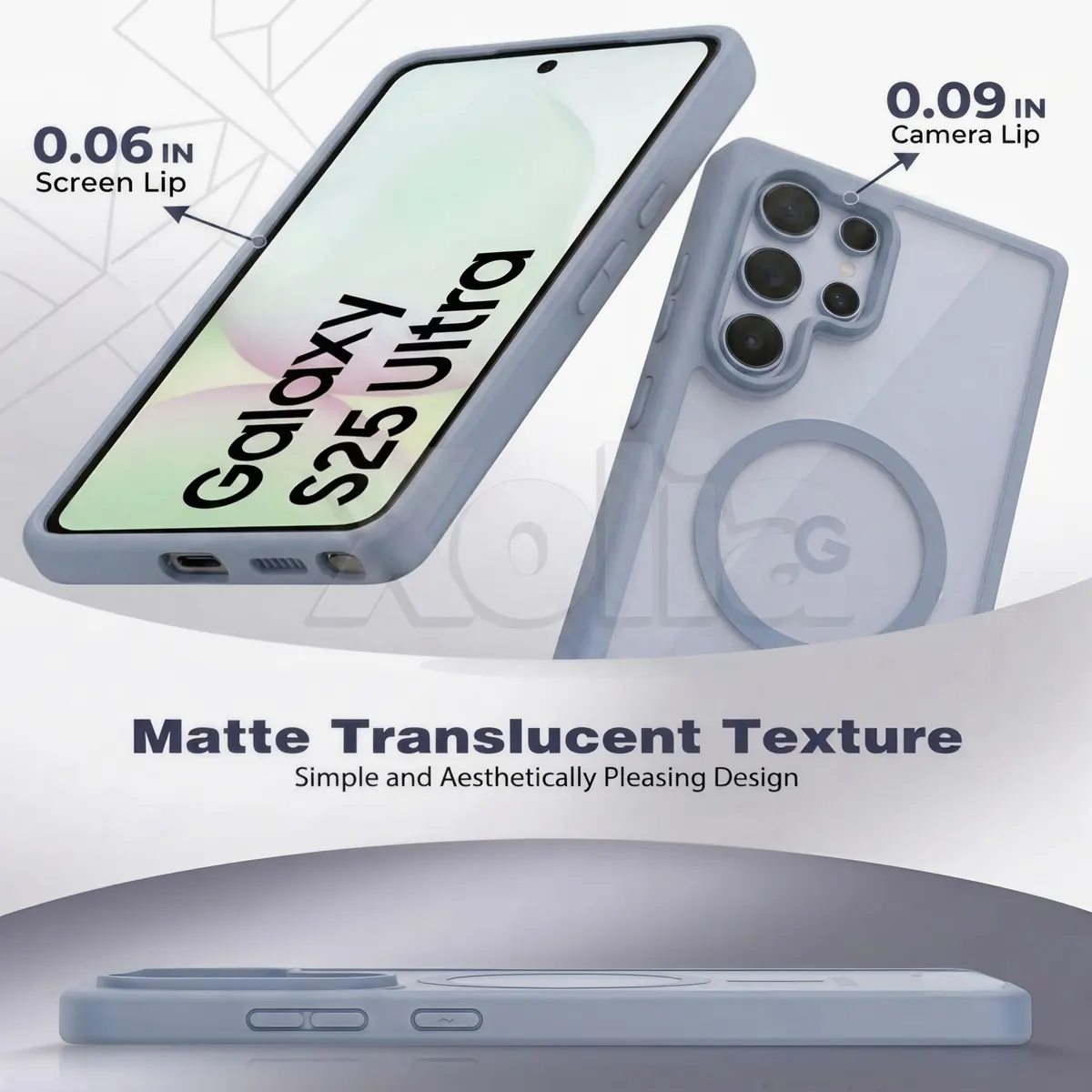 Xolia Back Cover for Samsung Galaxy S25 Ultra 5G (Grey, Shock Proof, Polycarbonate, Silicon, Pack of: 1) — image 3 of 5
