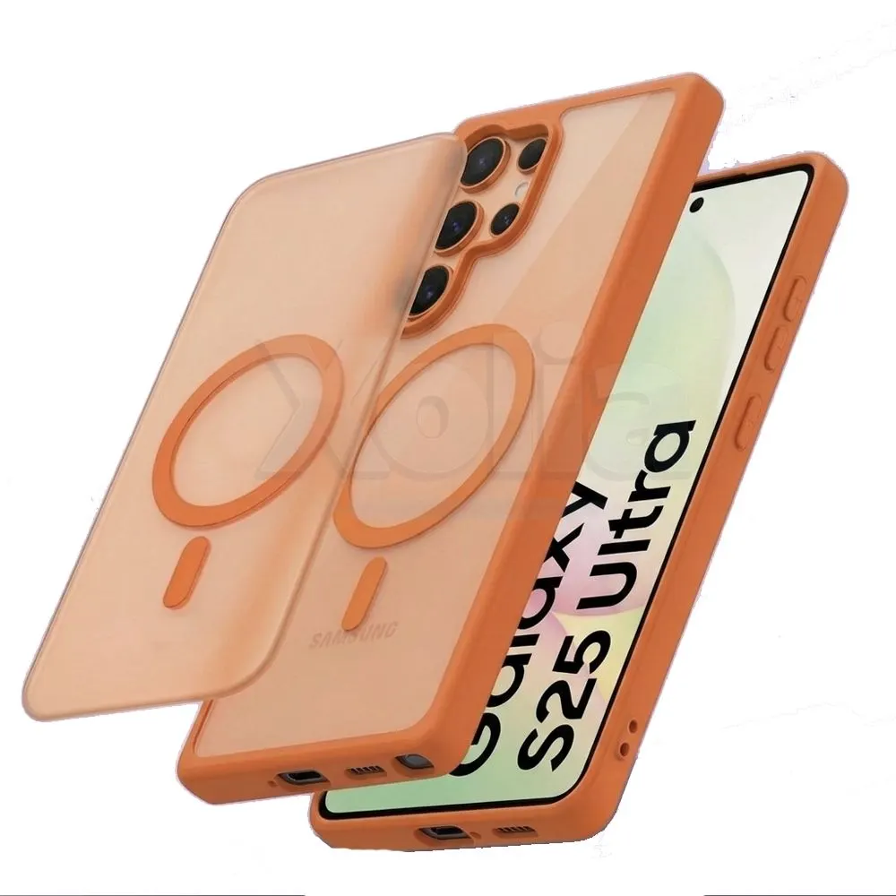 Xolia Back Cover for Samsung Galaxy S25 Ultra 5G (Orange, Shock Proof, Polycarbonate, Silicon, Pack of: 1) — image 5 of 5