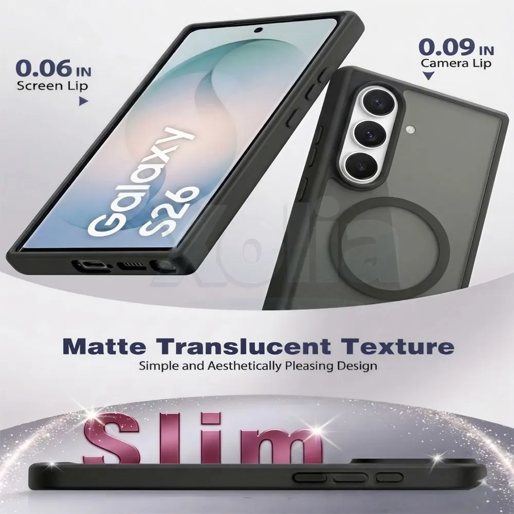 Xolia Back Cover for Samsung Galaxy S26 5G (Black, Shock Proof, Polycarbonate, Silicon, Pack of: 1) — image 3 of 5