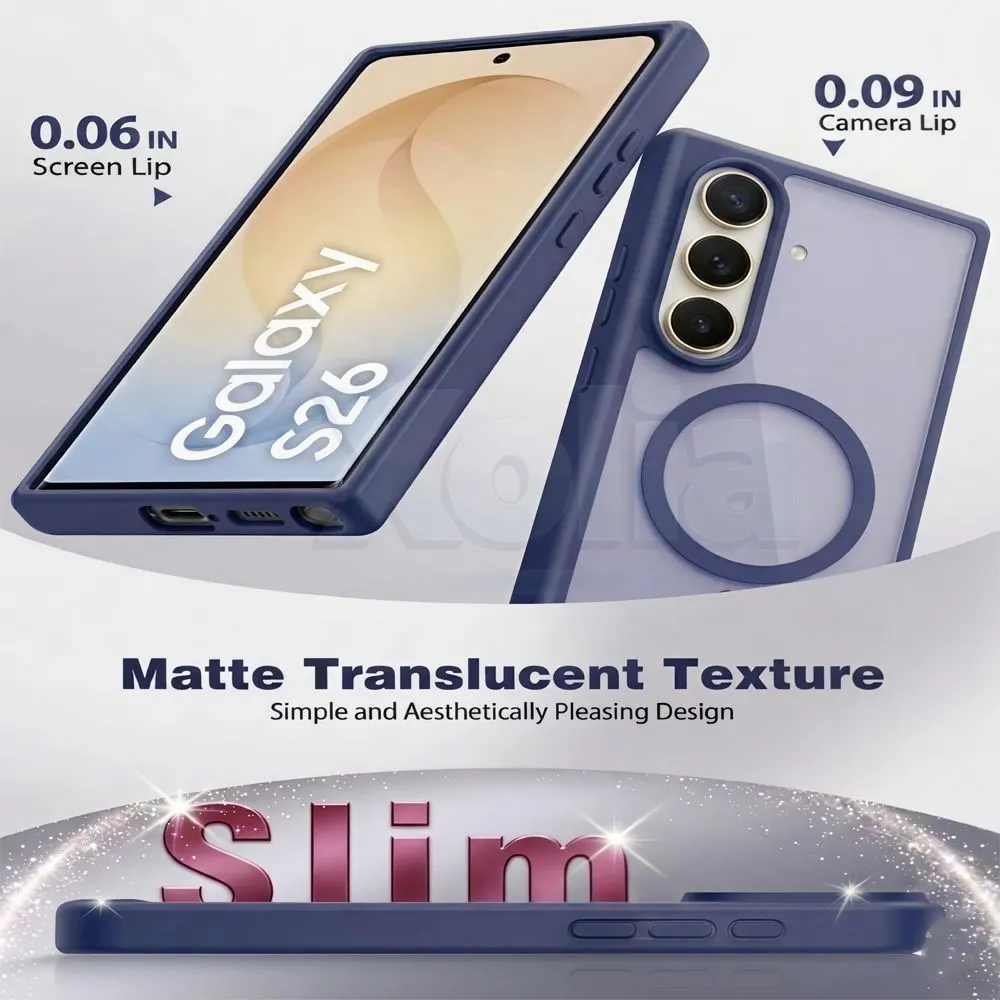Xolia Back Cover for Samsung Galaxy S26 5G (Blue, Shock Proof, Polycarbonate, Silicon, Pack of: 1) — image 3 of 5