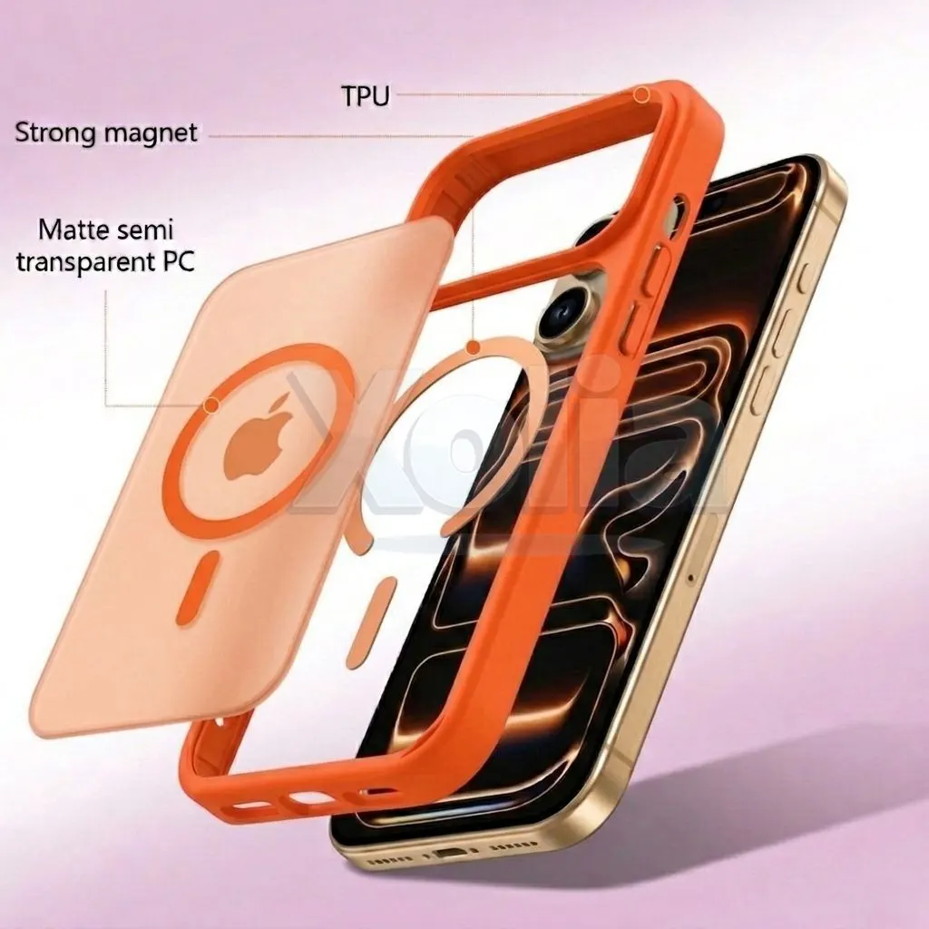 Xolia Back Cover for Samsung Galaxy S26 Ultra 5G (Orange, Shock Proof, Polycarbonate, Silicon, Pack of: 1) — image 5 of 5