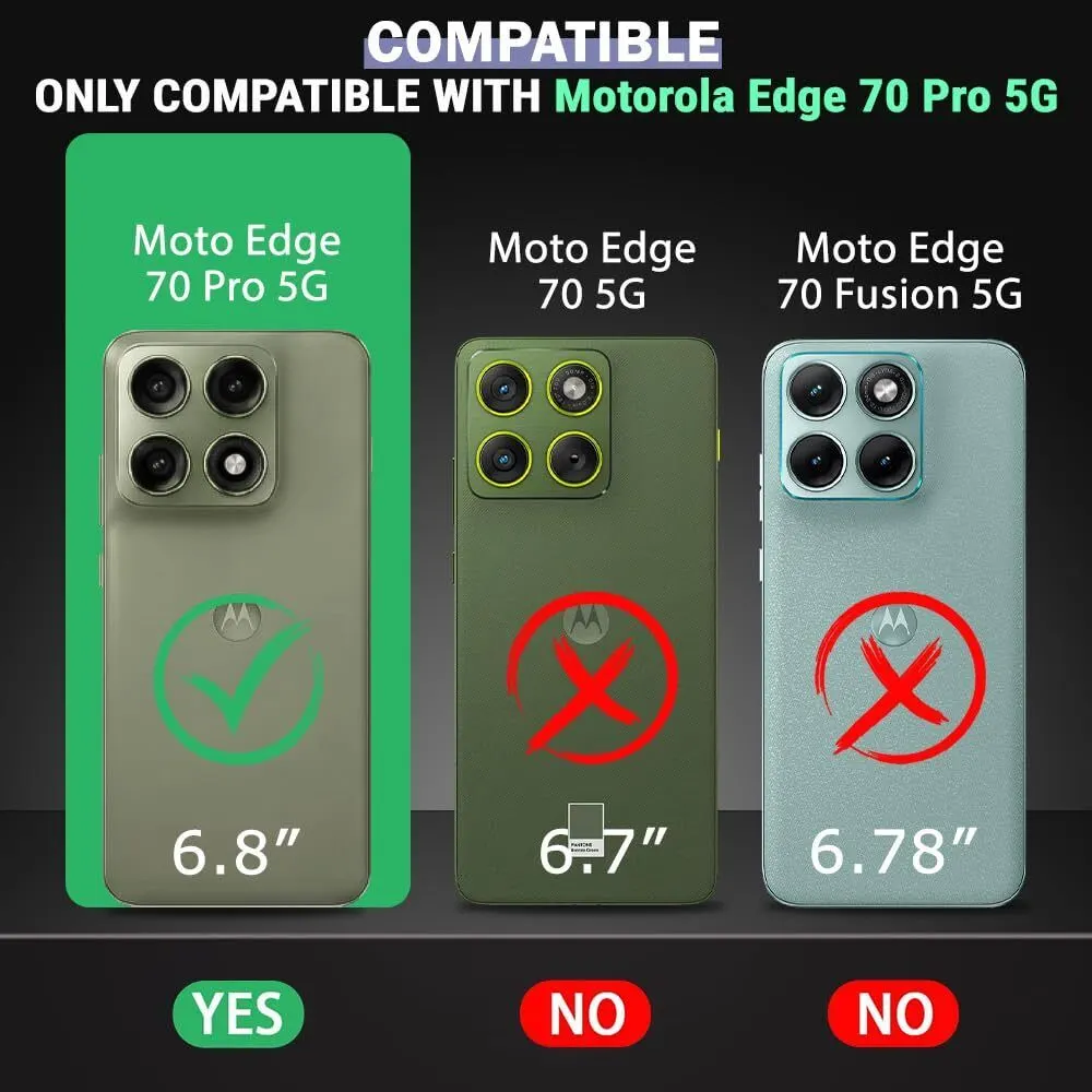 Xolia Anti Yellow Back Cover for Motorola Edge 70 Pro 5G (Transparent, Anti-Yellow, Polycarbonate, Pack of: 1) — image 2 of 5