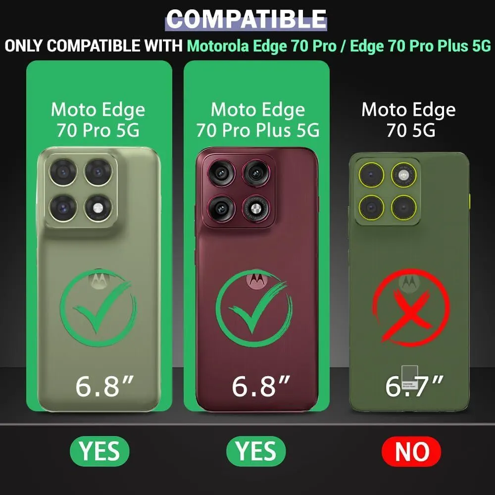 Xolia Anti Yellow Back Cover for Motorola Edge 70 Pro Plus 5G (Black, Anti-Yellow, Polycarbonate, Pack of: 1) — image 2 of 5