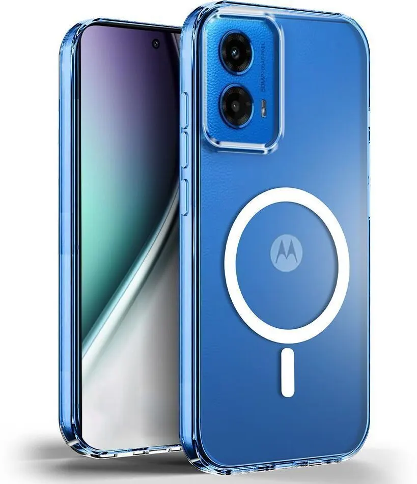 Xolia Anti Yellow Back Cover for MOTOROLA g45 5G (Transparent, Anti-Yellow, Polycarbonate, Pack of: 1) — image 1 of 5