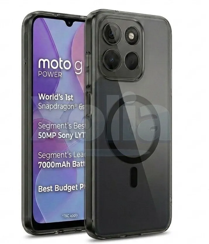 Xolia Anti Yellow Back Cover for Motorola Moto G57 Power 5G (Black, Anti-Yellow, Polycarbonate, Pack of: 1)