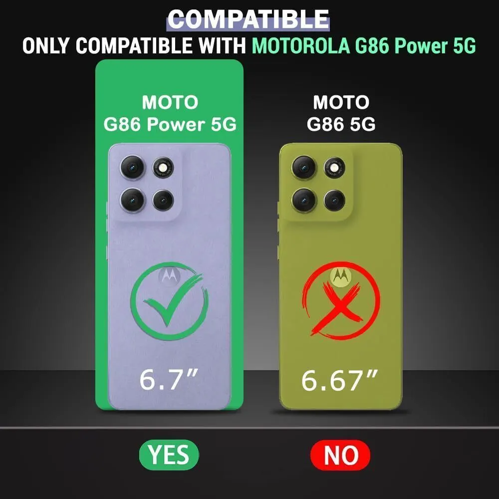 Micvir Anti Yellow Back Cover for Motorola Moto G86 Power 5G (Transparent, Anti-Yellow, Polycarbonate, Pack of: 1) — image 2 of 5