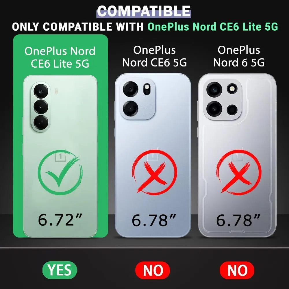 Xolia Anti Yellow Back Cover for OnePlus Nord CE 6 Lite 5G (Black, Anti-Yellow, Polycarbonate, Pack of: 1) — image 2 of 5
