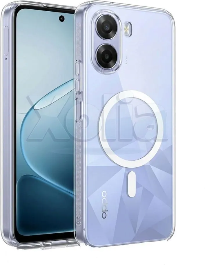 Xolia Anti Yellow Back Cover for Oppo K14x 5G (Transparent, Anti-Yellow, Polycarbonate, Pack of: 1) — image 1 of 5