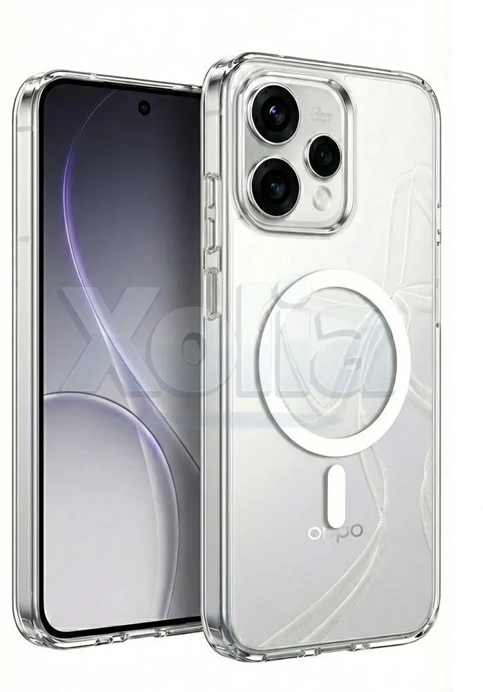Xolia Anti Yellow Back Cover for Oppo Reno 15 5G (Transparent, Anti-Yellow, Polycarbonate, Pack of: 1) — image 1 of 5