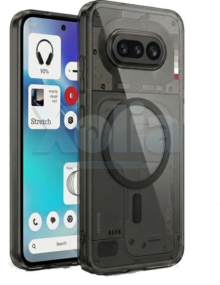 Xolia Anti Yellow Back Cover for Nothing Phone 4a 5G (Black, Anti-Yellow, Polycarbonate, Pack of: 1)