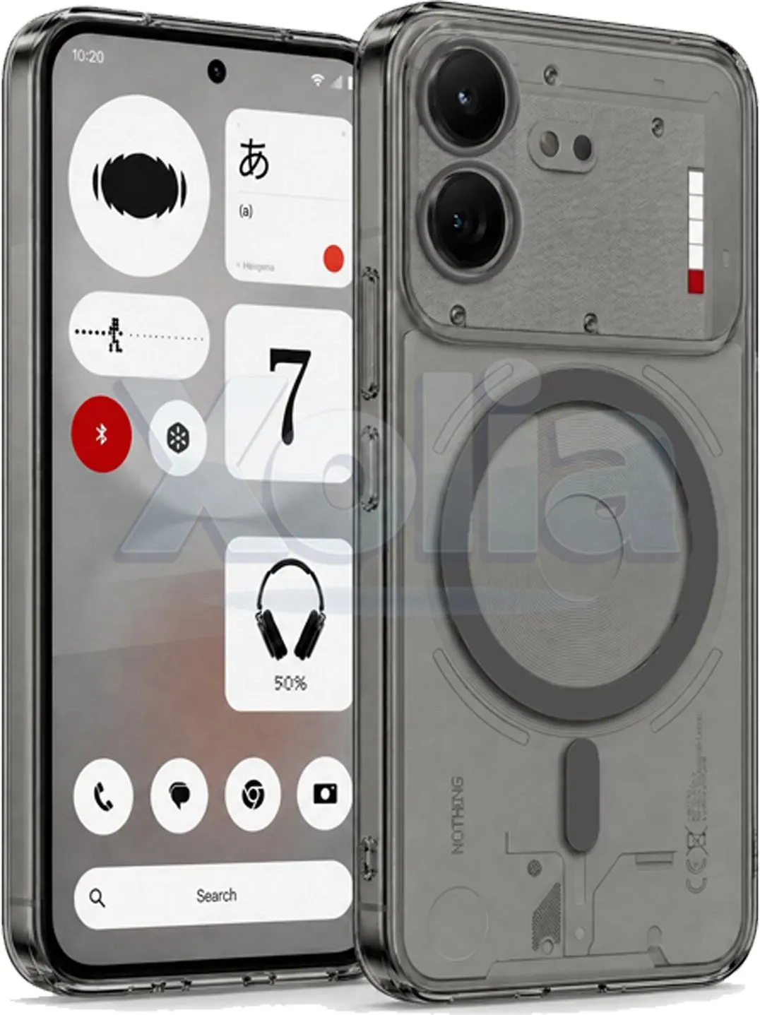 Xolia Anti Yellow Back Cover for Nothing Phone 4b 5G (Black, Anti-Yellow, Polycarbonate, Pack of: 1) — image 1 of 4