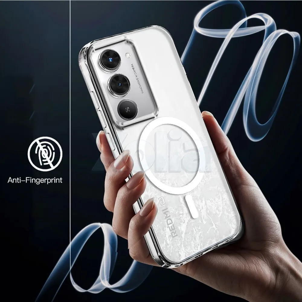 Xolia Anti Yellow Back Cover for Redmi 15 5G (Transparent, Anti-Yellow, Polycarbonate, Pack of: 1) — image 2 of 5