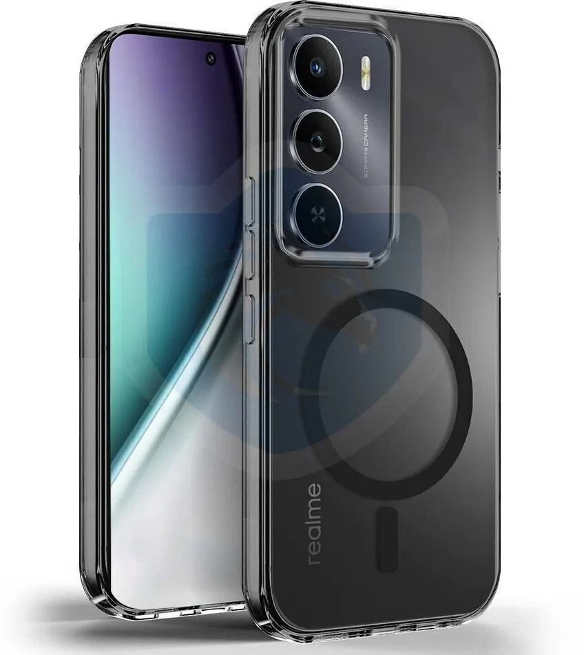 Micvir Anti Yellow Back Cover for Realme 14X 5G (Black, Anti-Yellow, Polycarbonate, Pack of: 1)