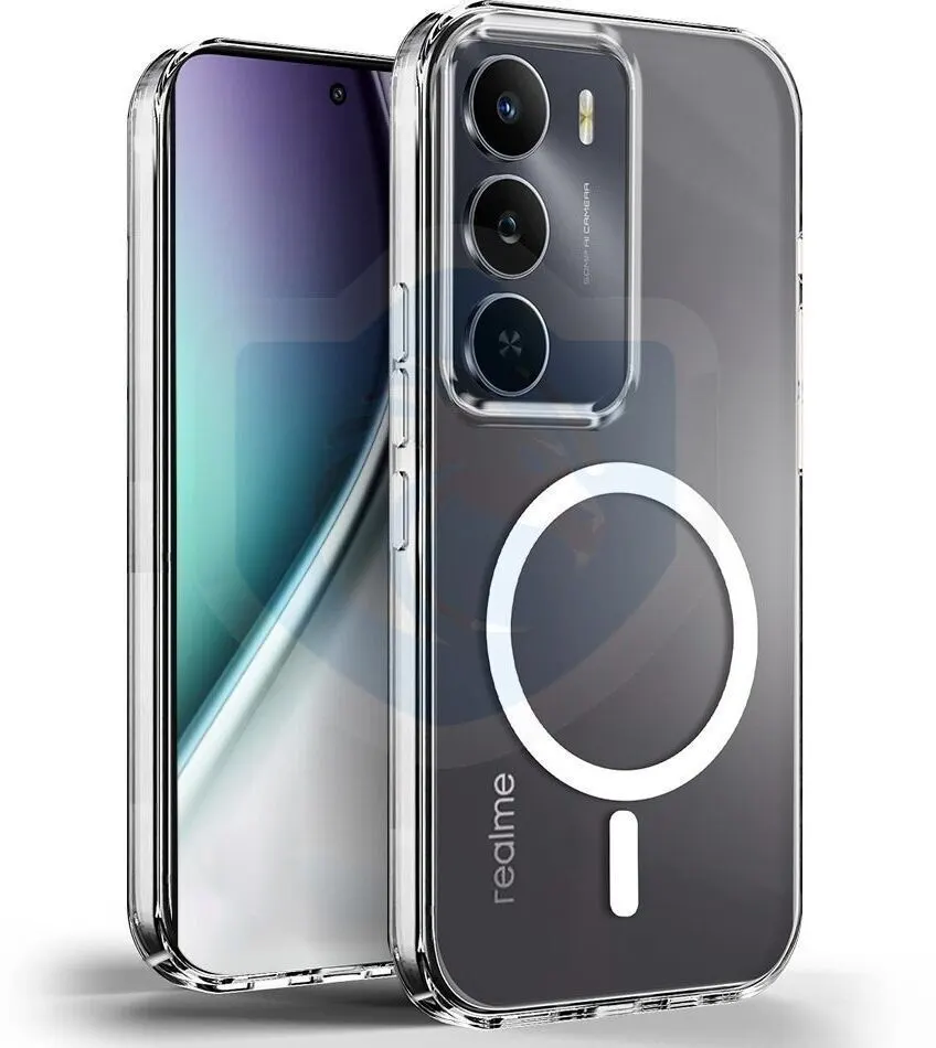 Micvir Anti Yellow Back Cover for Realme 14X 5G (Transparent, Anti-Yellow, Polycarbonate, Pack of: 1)