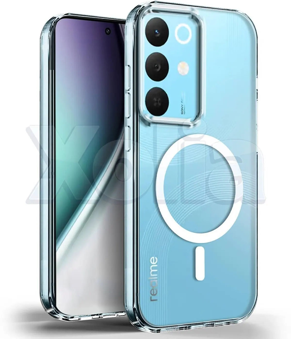 Xolia Anti Yellow Back Cover for Realme Narzo 90x 5G (Transparent, Anti-Yellow, Polycarbonate, Pack of: 1)